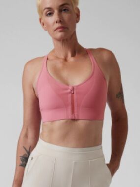 Athleta Empower II Daily Bra Size Medium Pink